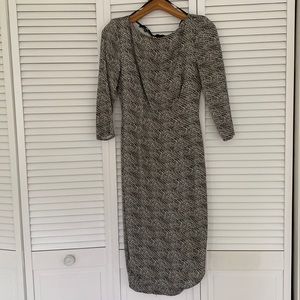 Elisabetta Franchi animal print midi